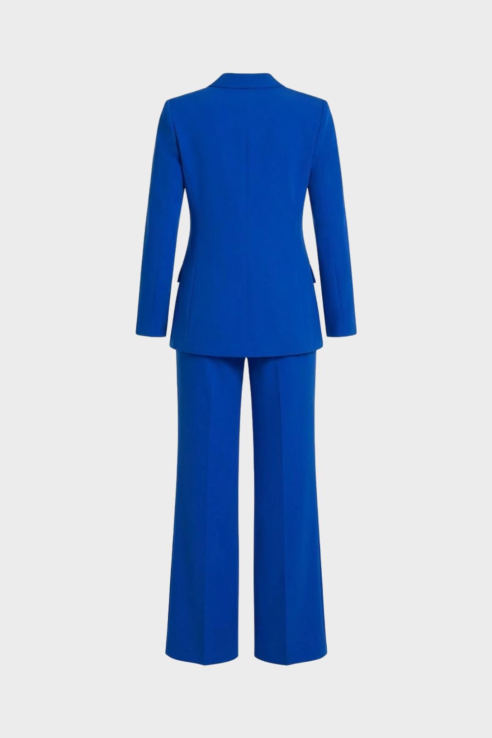 Damen Hosenanzug Blazer Weite Hose – Profil-Ansicht