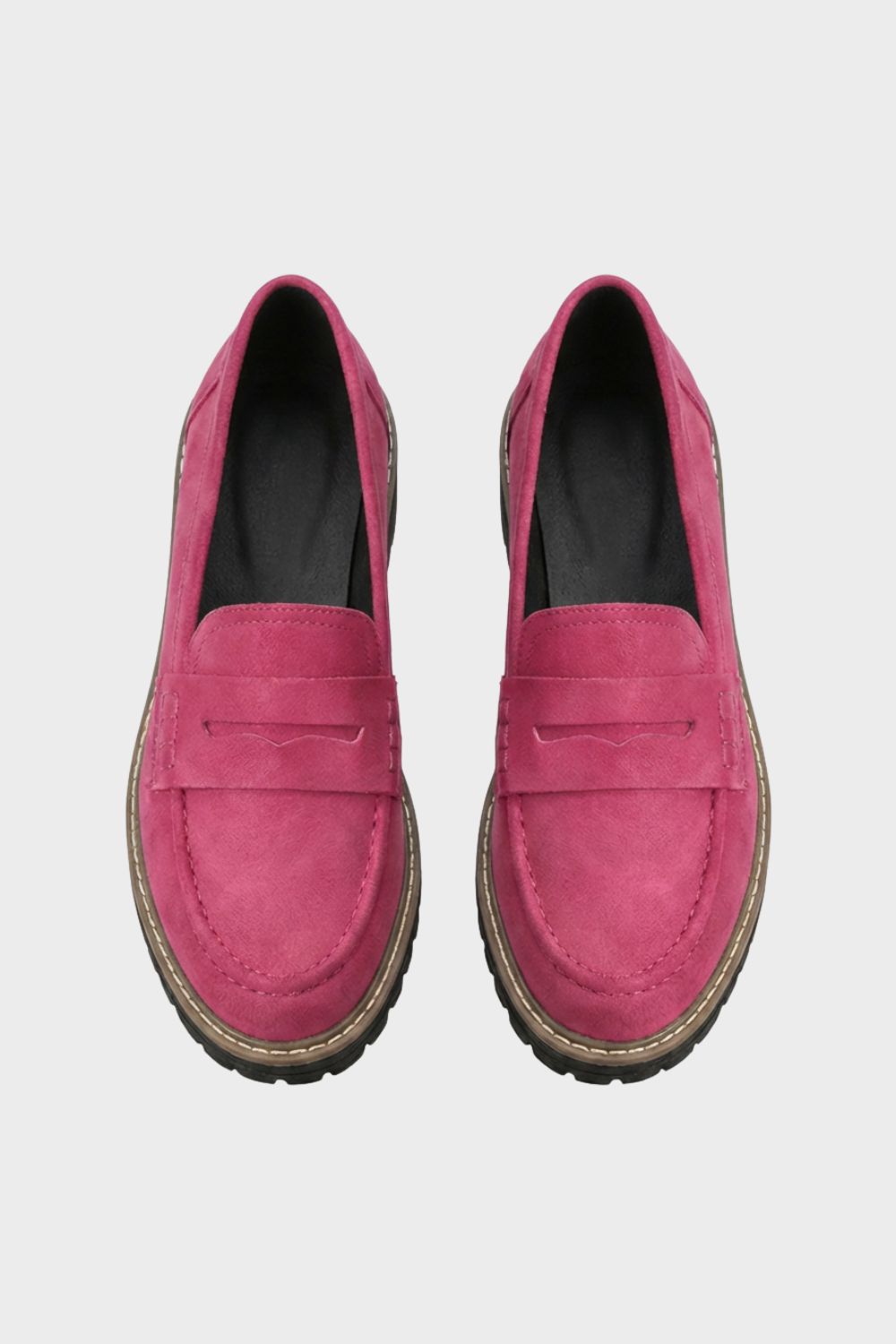 Damen Loafer Profilsohle Slip-On – Detail-Ansicht
