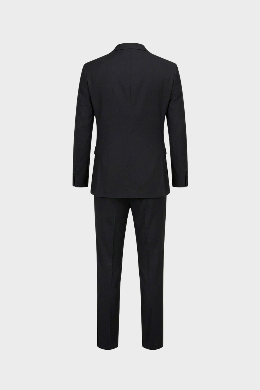 Herren Dreiteiler Notch-Revers V-Weste – Detail-Ansicht