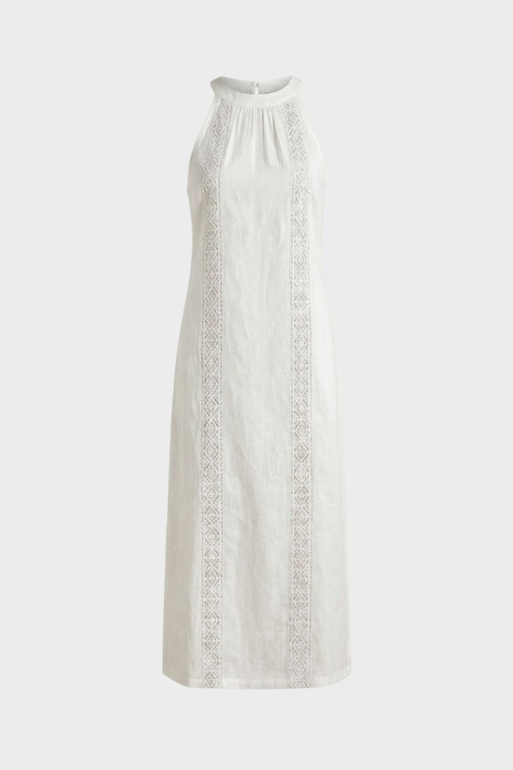 Damen Maxikleid Mock-Neck ärmellos – Hauptansicht