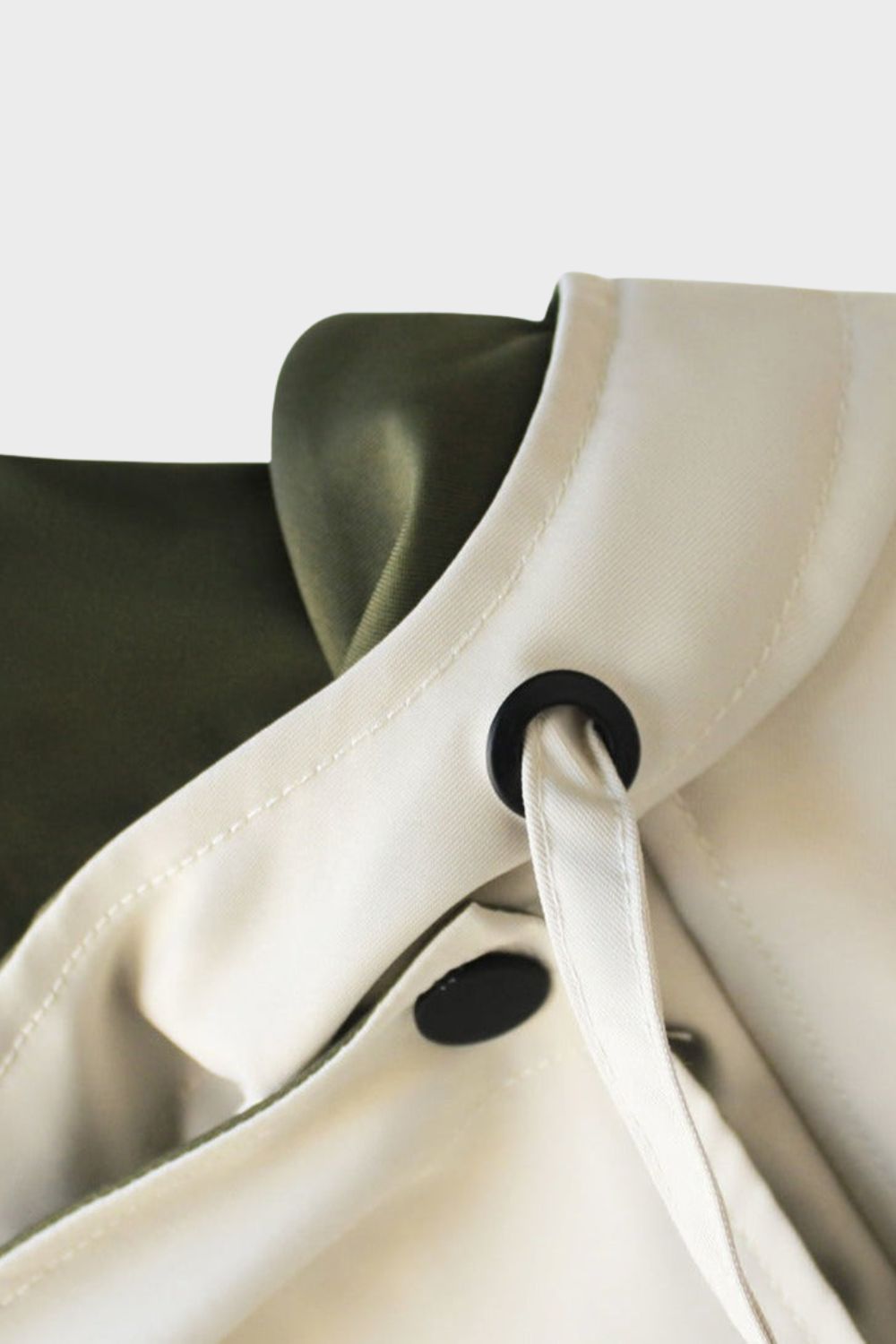 Damen Jacke Kapuze Reißverschluss – Detail-Ansicht