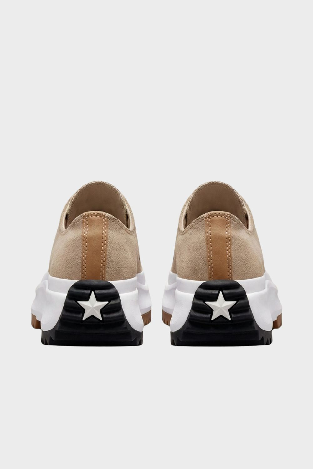 Damen Plateau-Sneaker Canvas Chunky-Sohle – Profil-Ansicht