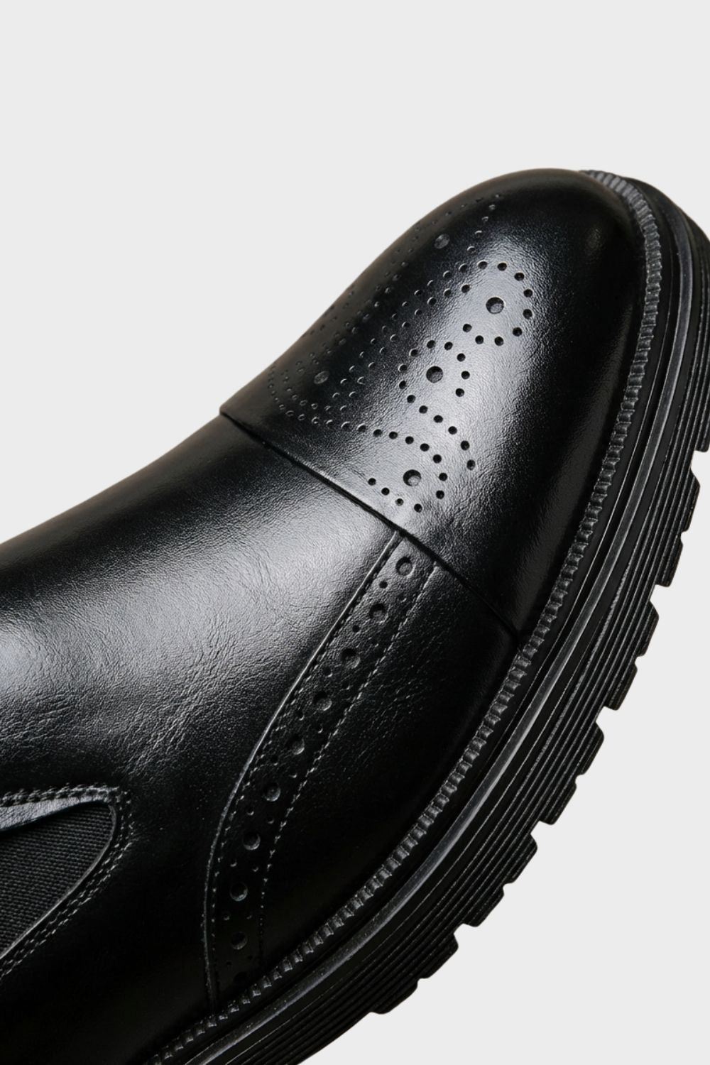 Herren Slip-On Anzugschuhe Halbschuh – Profil-Ansicht