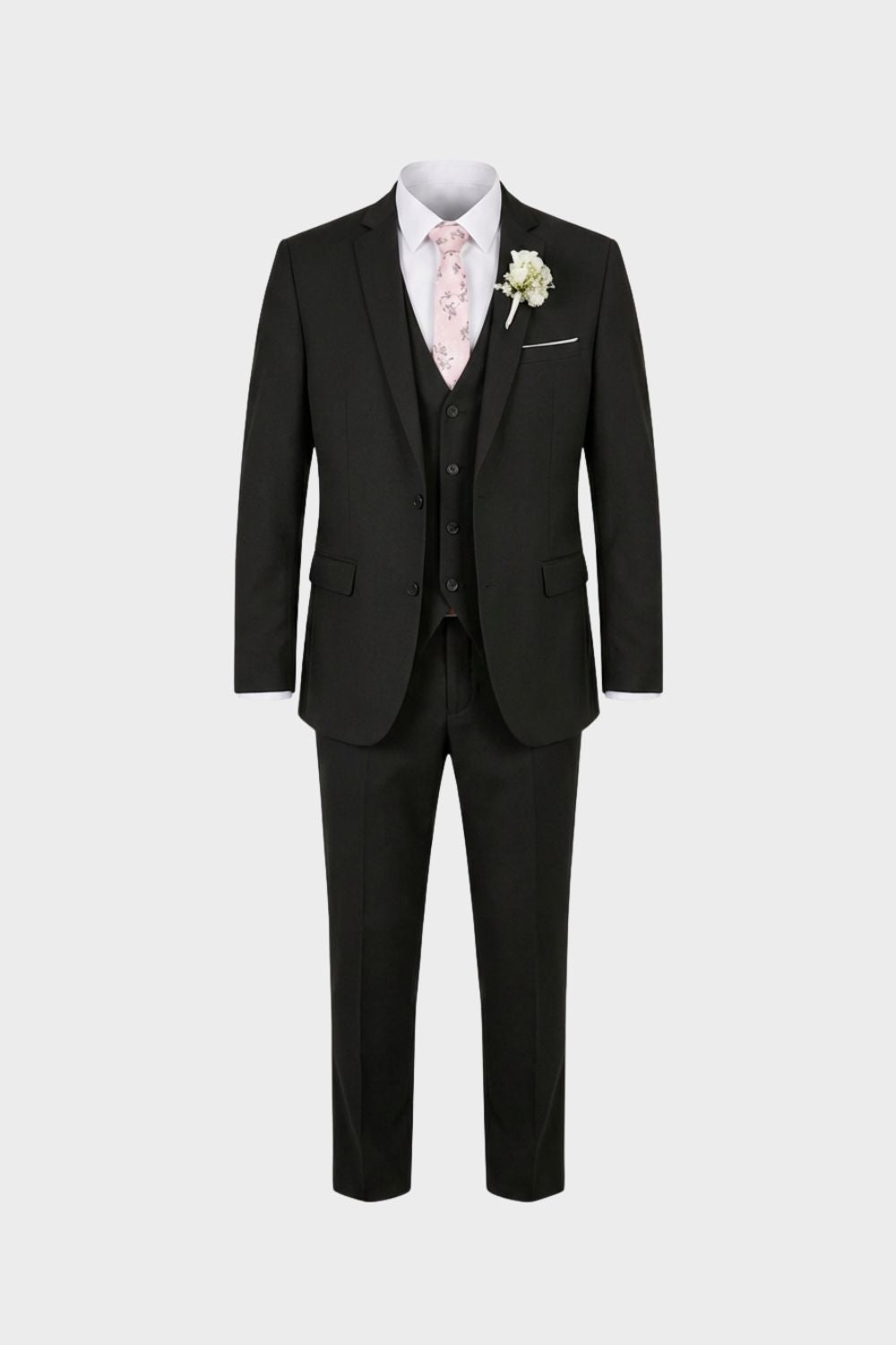 Herren Hochzeitsanzug 3-teilig Slim Weste – Material-Detail