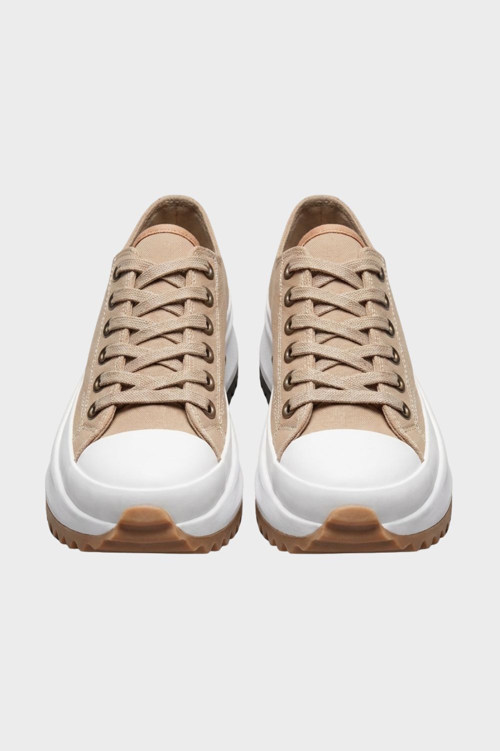 Damen Plateau-Sneaker Canvas Chunky-Sohle – Hauptansicht