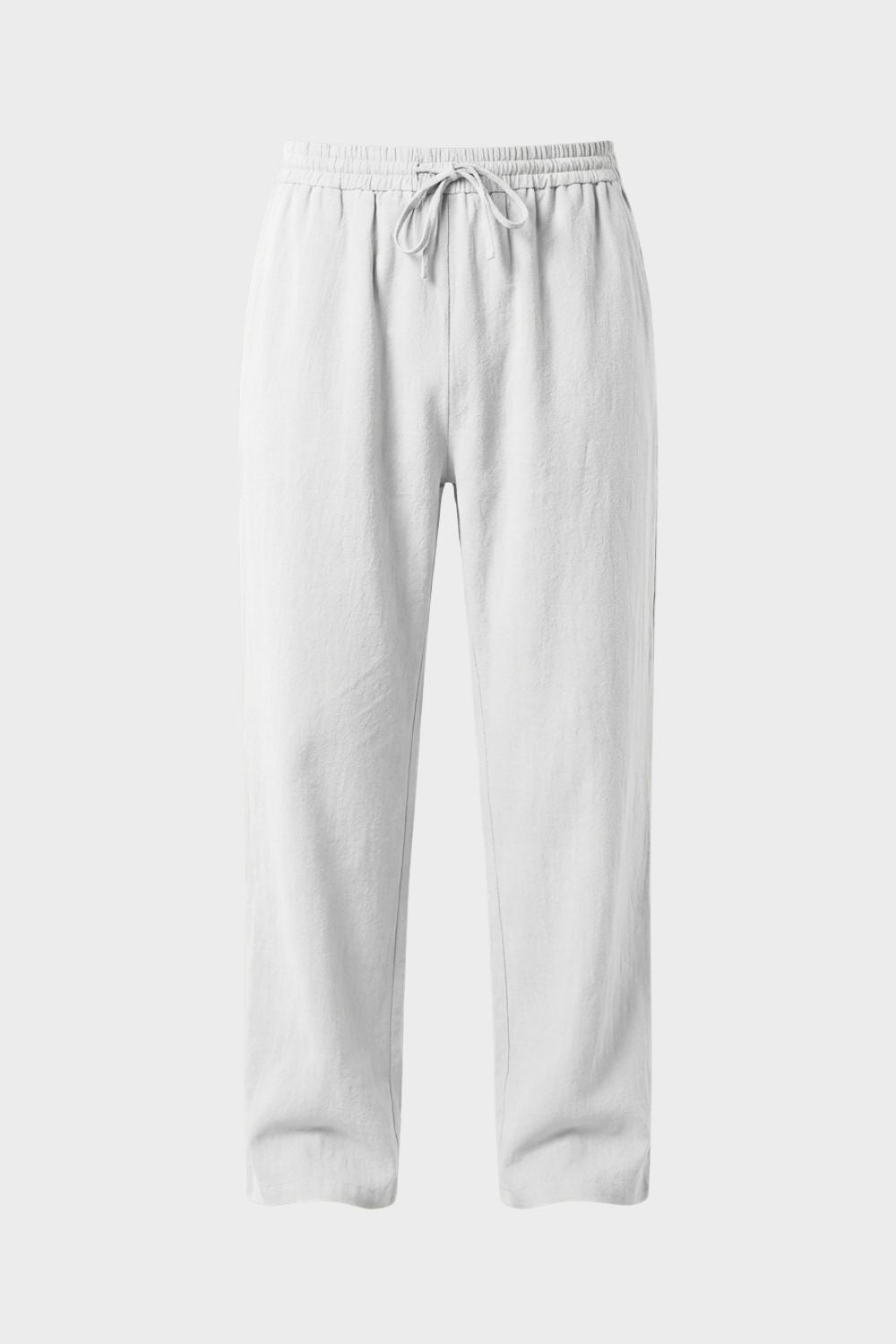 Herren Leinen-Hose Kordelzug – Hauptansicht
