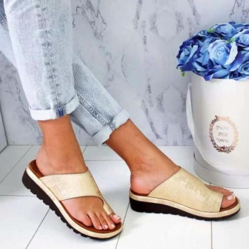 Damen Hallux Valgus Pantolette Big-Toe – Größentabelle EU 34 bis 43