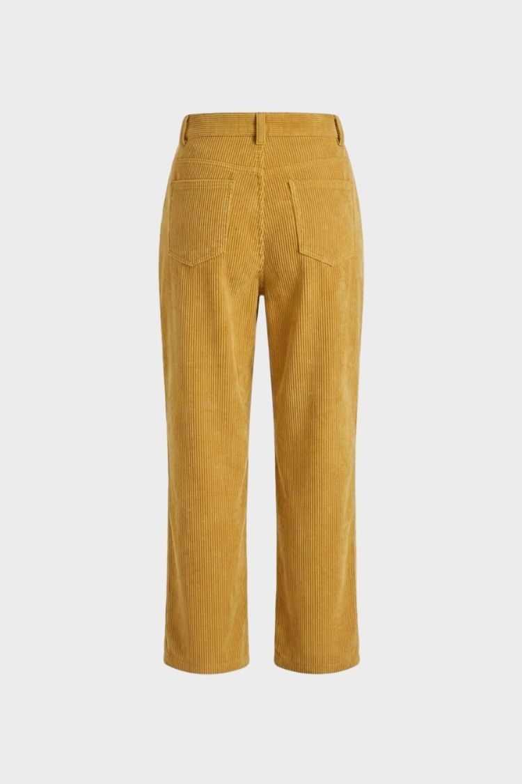 Damen Strukturhose | Straight Fit