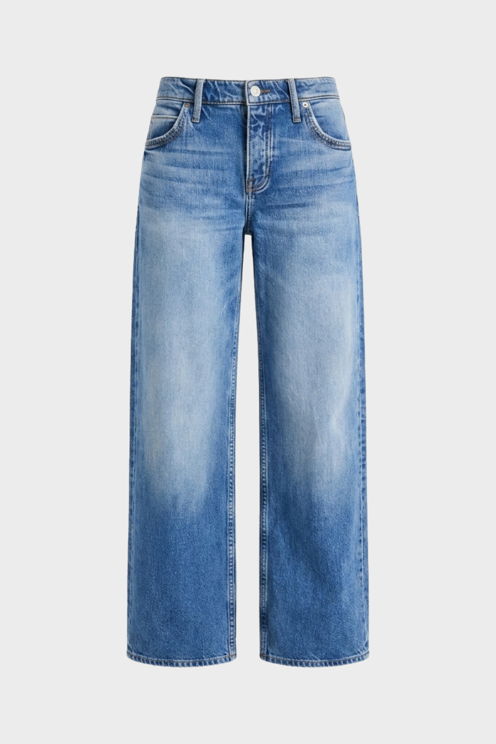 Damen Wide-Leg Jeans 70er High-Waist – Hauptansicht