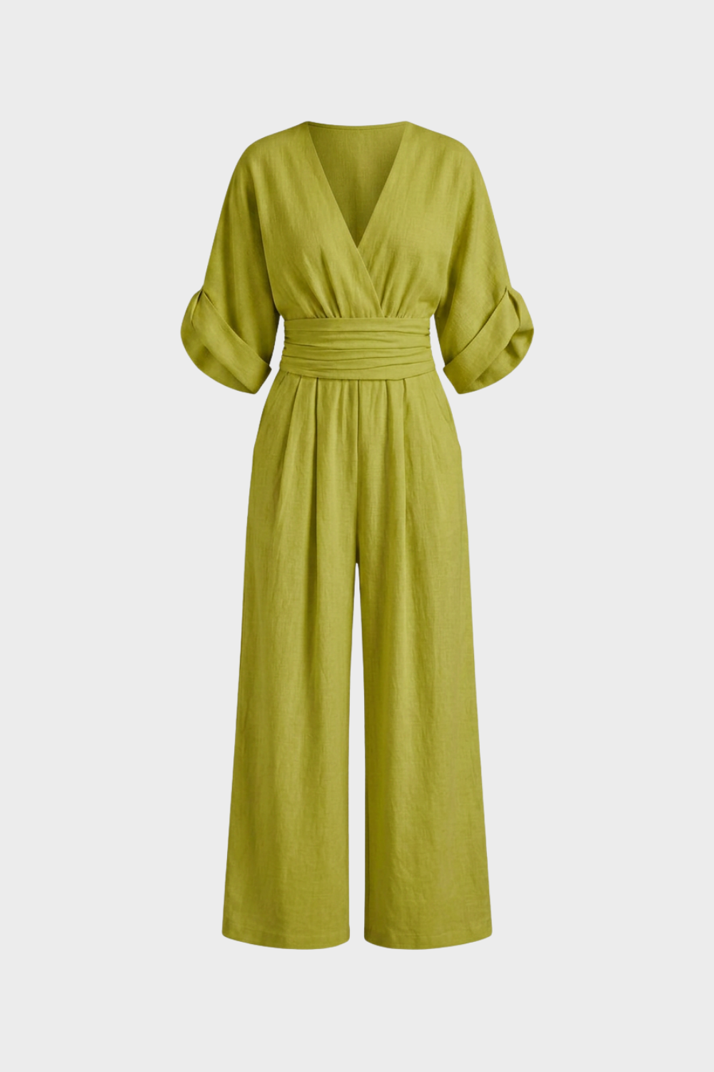 Luftiger Sommer Jumpsuit mit Taillenbund